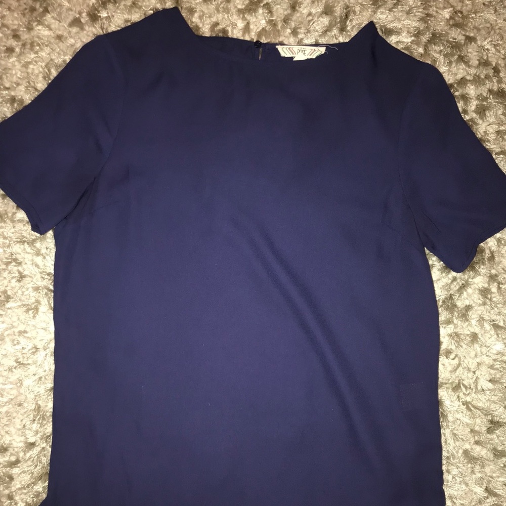 PLAIN BLUE BLOUSE